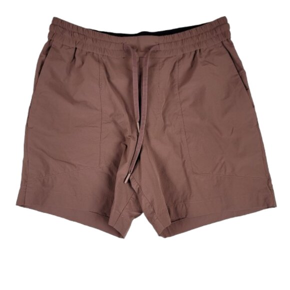 Lululemon Bowline Shorts Brown Athletic Casual Mens Size M - Picture 6 of 8